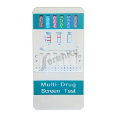 Multi Drug 6 Test Panel - MDMA-THC-AMP-MOP-COC-BZO