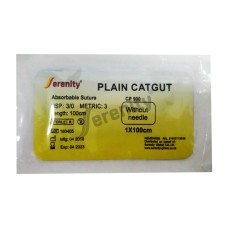 Plain Catgut Surgical Sutures Without Needle